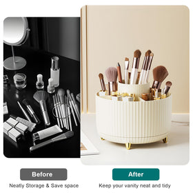 Close-up of the smooth surface of Diesisa Makeup Brush Holder