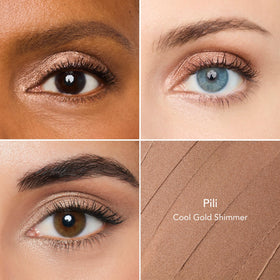 Close-up of Thrive Causemetics Brilliant Eye Brightener Stick swatch on skin