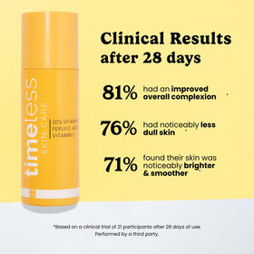 Close-up of Timeless Vitamin C Serum texture