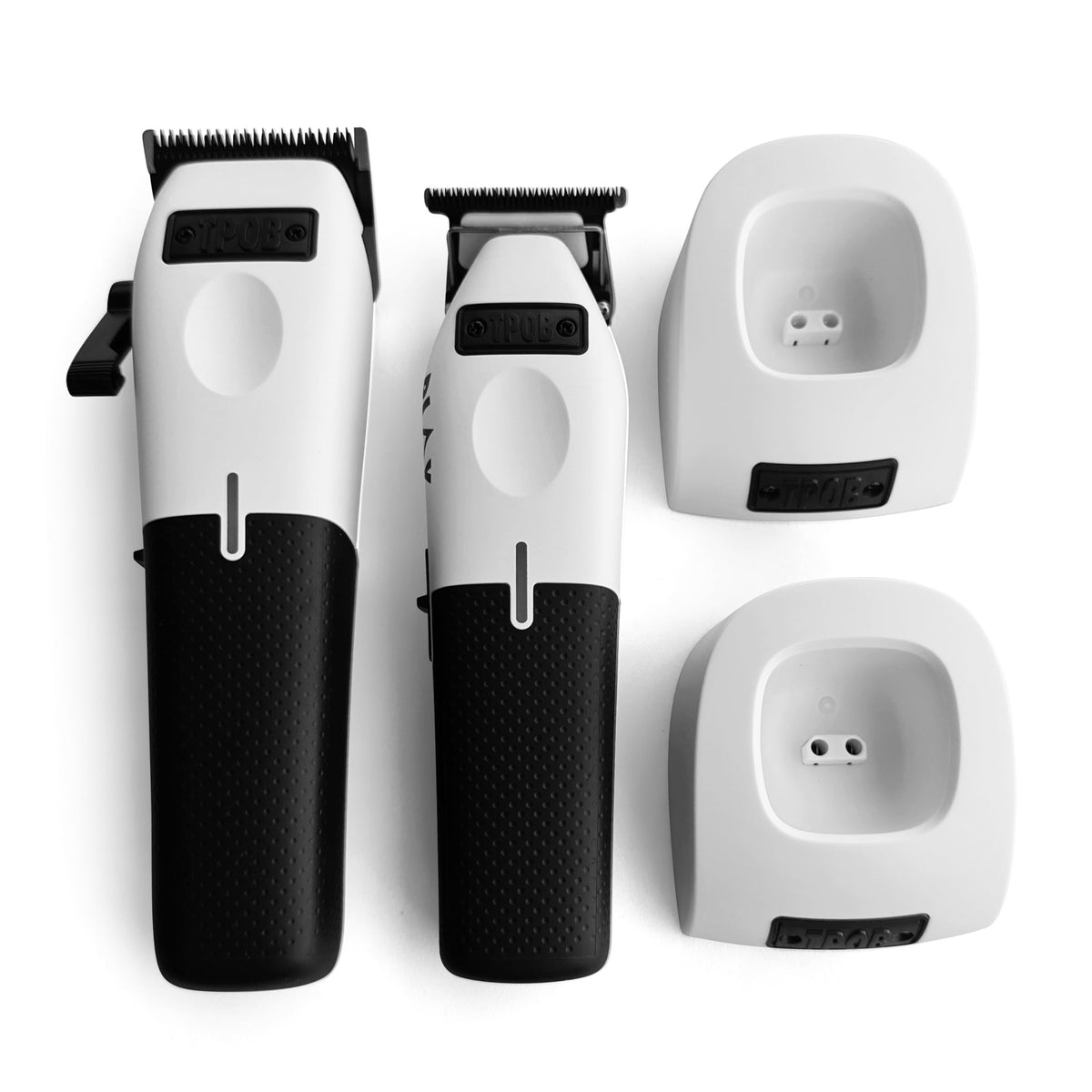 Close-up of TPOB XO PLAY Blade on hair clippers