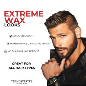 Close-up of TRENDSTARTER Hair Wax texture