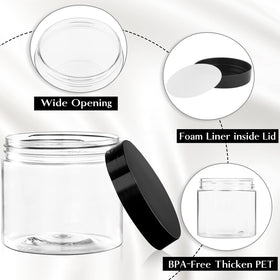 Close-up of TUZAZO 6 Oz container showing airtight lid