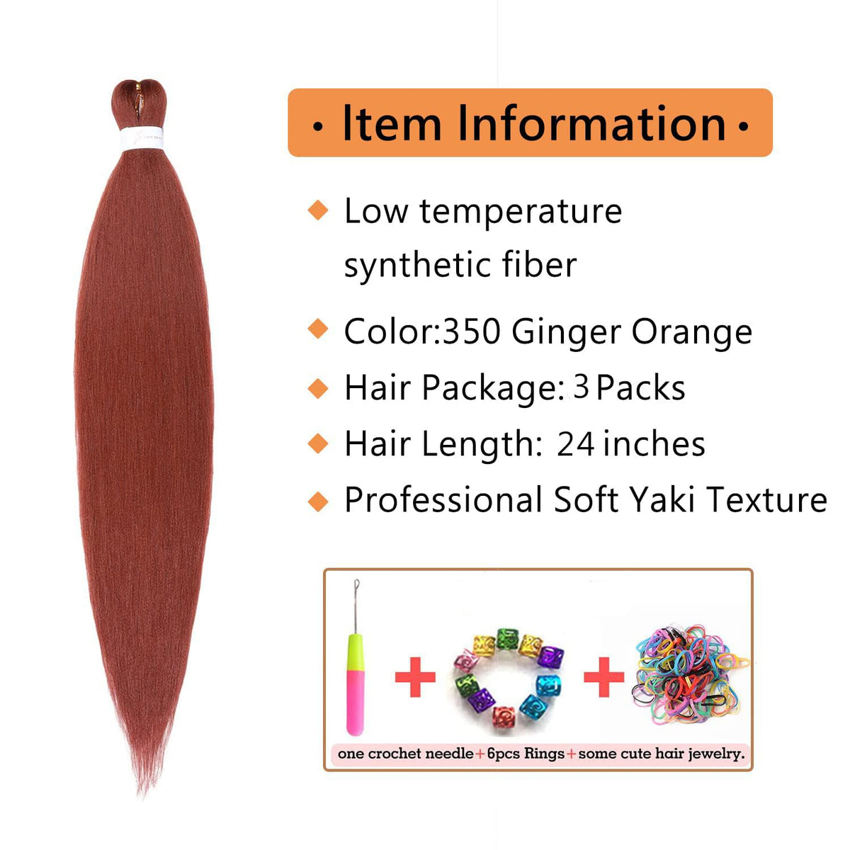 Close-up of Ubeleco braiding hair showing yaki texture