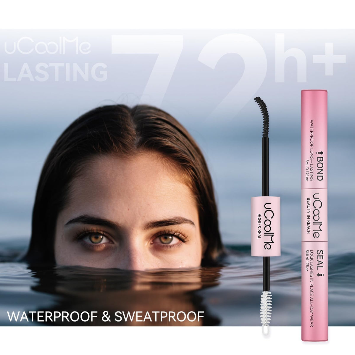 Close-up of UCOOLME Lash Bond and Seal applicator