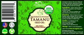 Close-up of US Organic Tamanu Oil cap