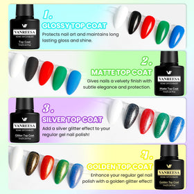 Close-up of VANREESA gel nail polish with smooth texture