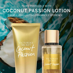 Close-up of Victoria's Secret Coconut Passion Body Mist nozzle
