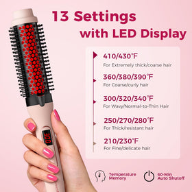 Close-up of vincofy Infrared Thermal Brush bristles