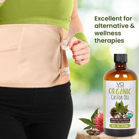 Close-up of VITAL AFFAIR castor oil texture