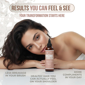Close-up of Vitamo Premium Batana Oil texture