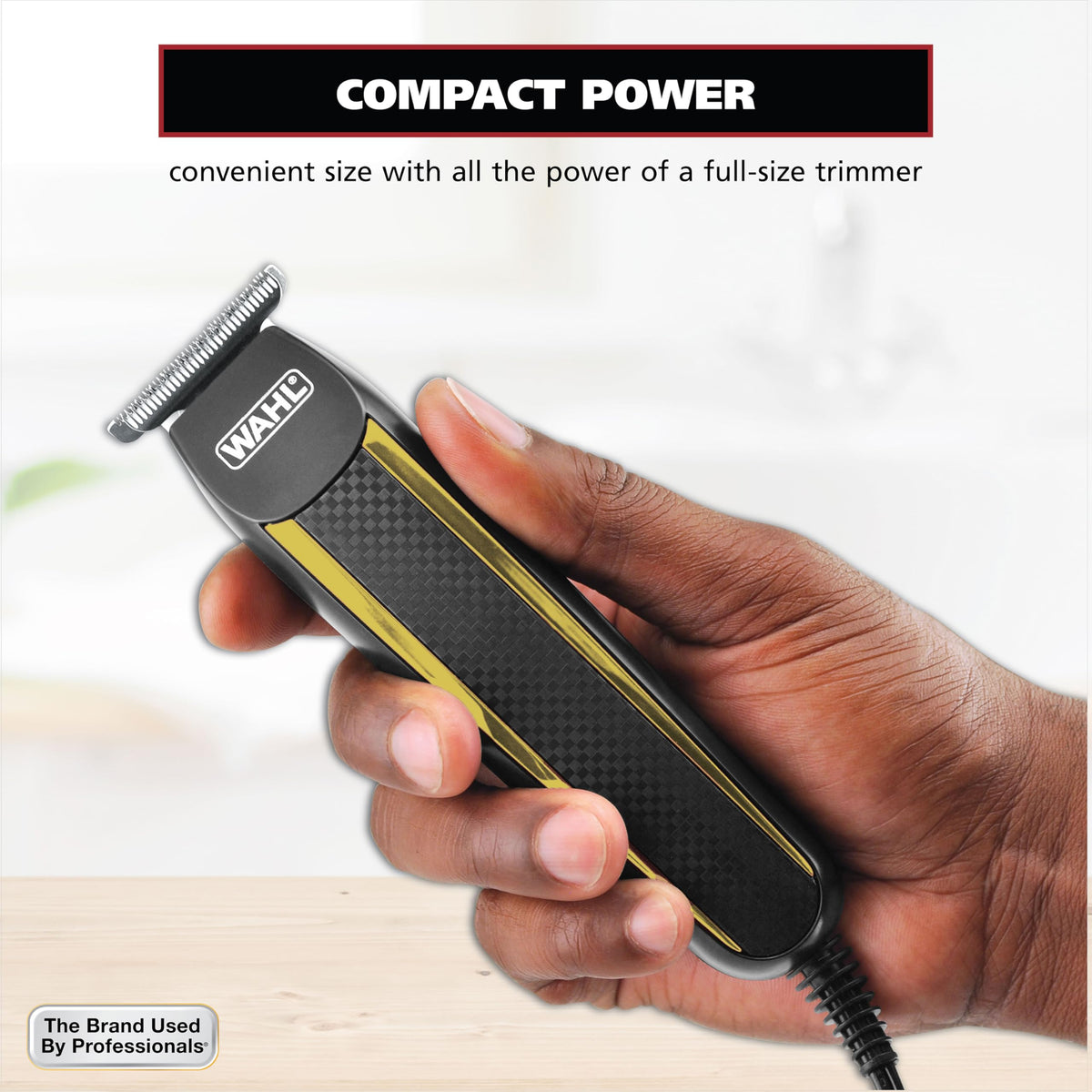 Close-up of Wahl Edge Pro T-blade detail