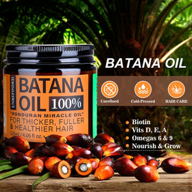 Close-up of WEEMOTD Batana Oil texture on hand