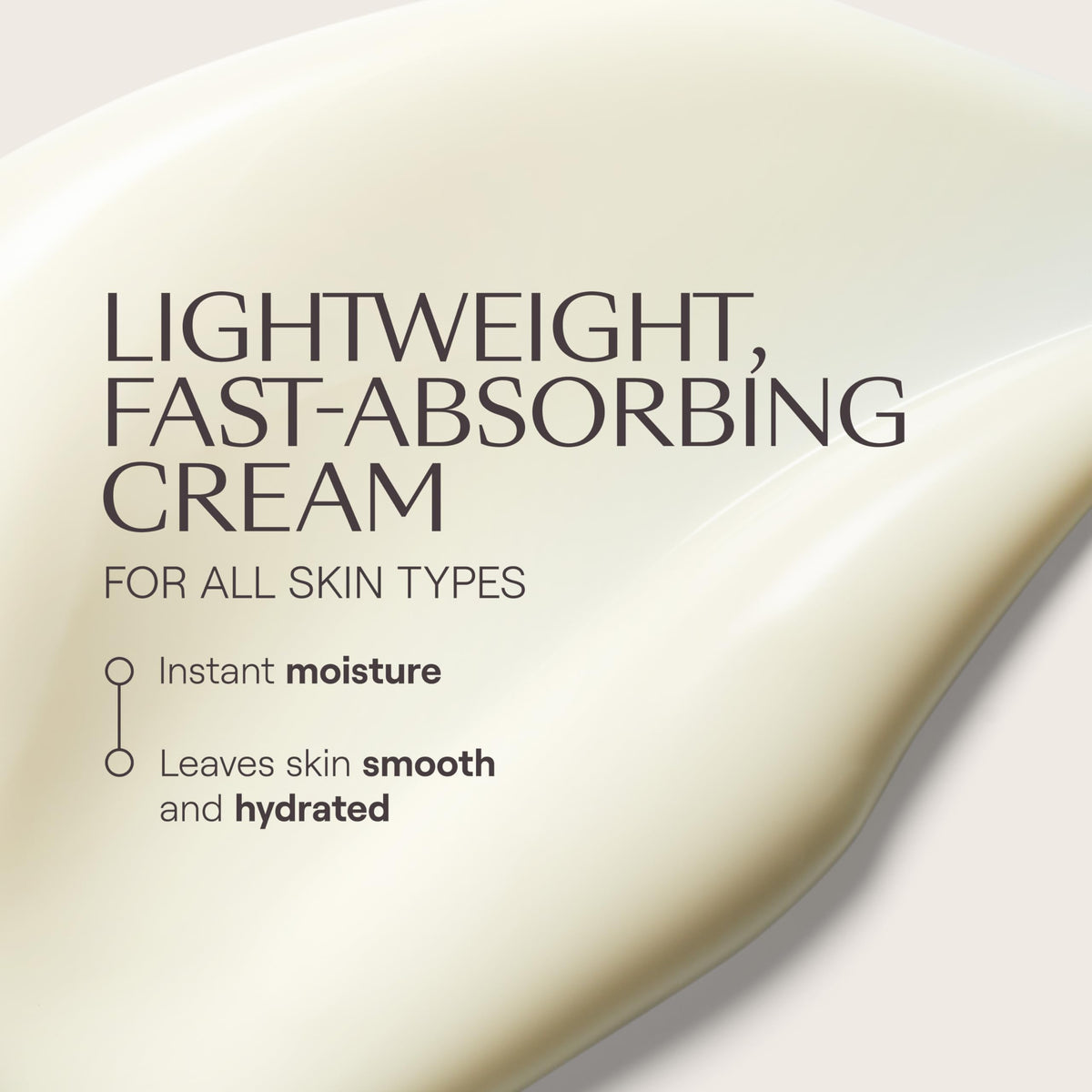 Close-up of Weleda Skin Food Light Cream texture