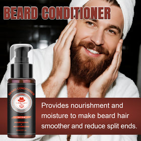 Close-up of XIKEZAN beard oil bottle