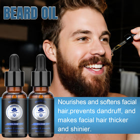 Close-up of XIKEZAN Beard Wash bottle