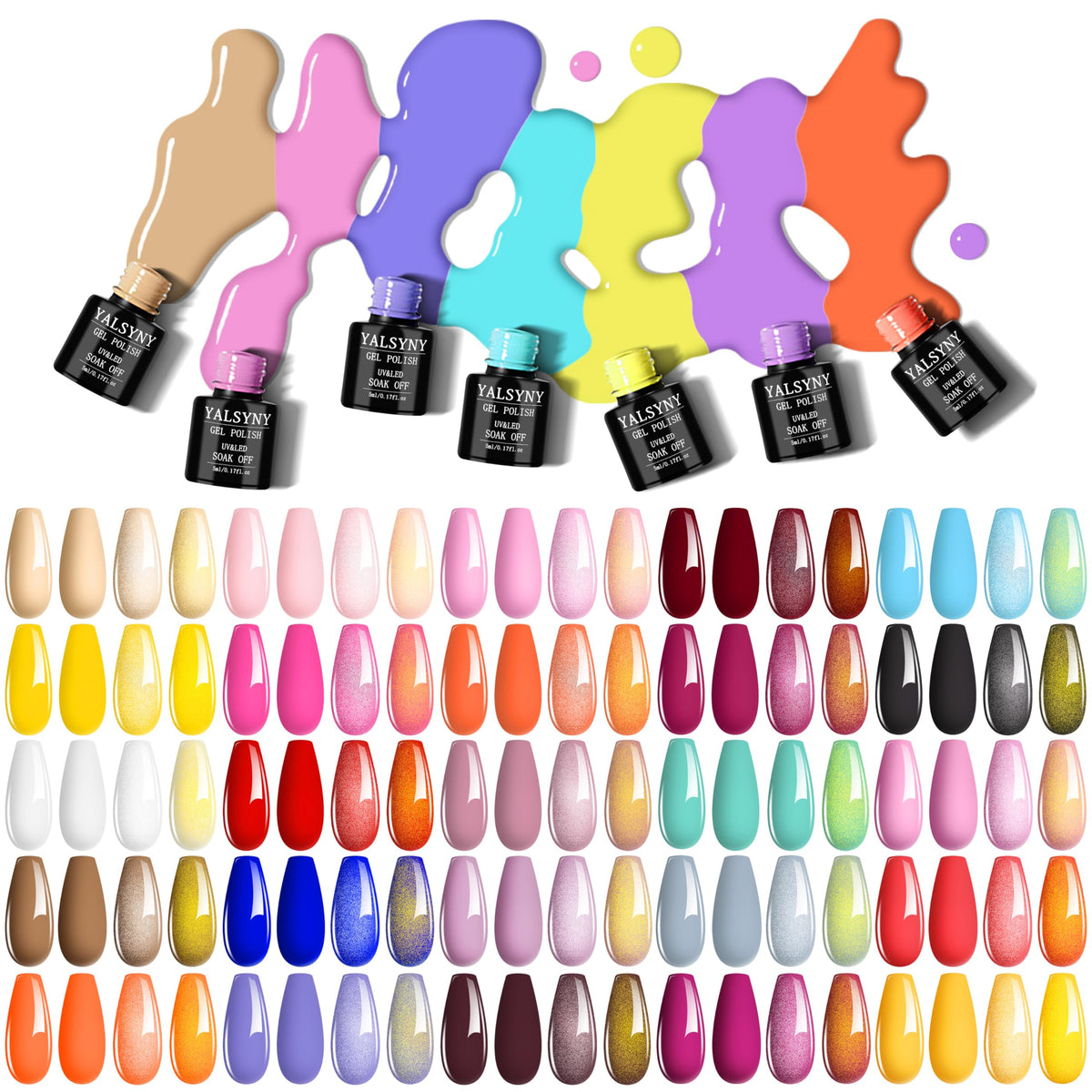 Close-up of YALSYNY UV nail lamp with timer settings