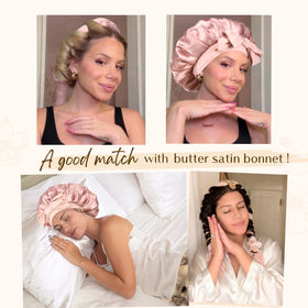 Close-up of YANIBEST Heatless Hair Curler fabric texture