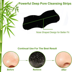 Close-up of Yecuce Charcoal Pore Strip texture