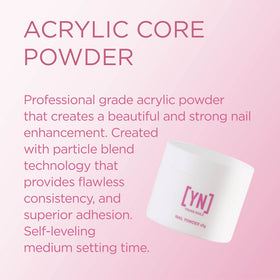 Close-up of Young Nails Acrylic Core Powder texture