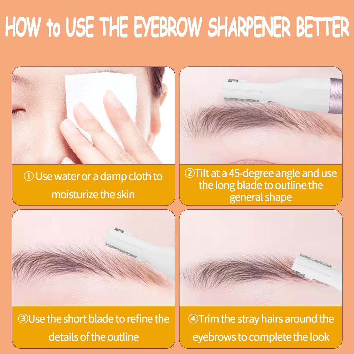 Close-up of Yunmiss trimmer head showing waterproof feature