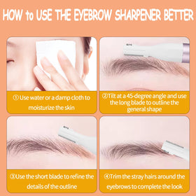 Close-up of Yunmiss trimmer head showing waterproof feature