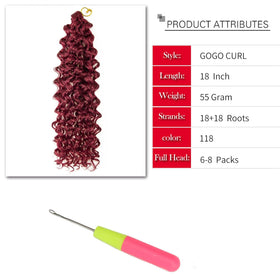Close-up of YXCHERISHAIR GoGo Curl texture