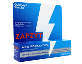 Close-up of Zapzyt Acne Gel texture