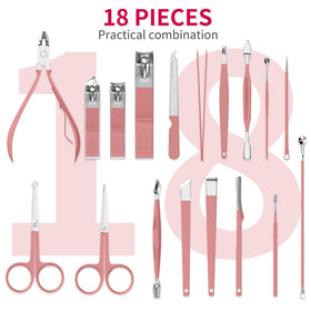 Close-up of ZIZZON nail scissors from the manicure set