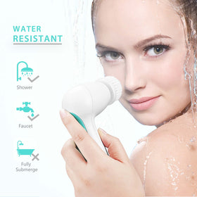 CLSEVXY Facial Cleansing Brush in a bathroom setting