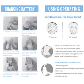 CLSEVXY Facial Cleansing Brush packaging front view