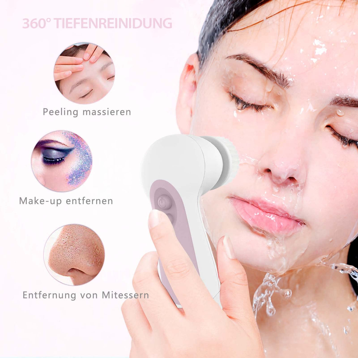 CLSEVXY facial cleansing brush set packaging