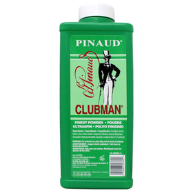 Clubman Finest Talc Powder 9 oz lifestyle scene