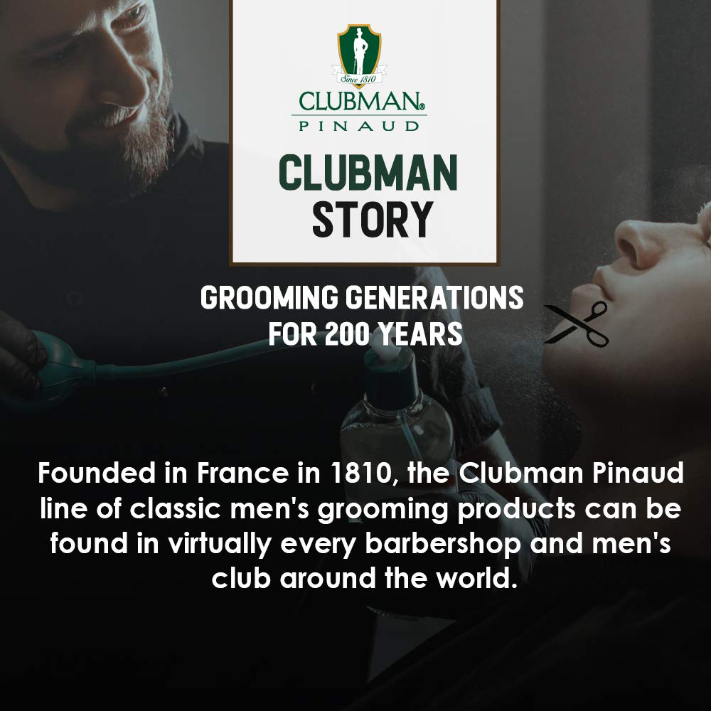 Clubman Pinaud Finest Powder Classic White being used after shower