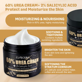 Clyecfra 60% Urea Cream 150g packaging