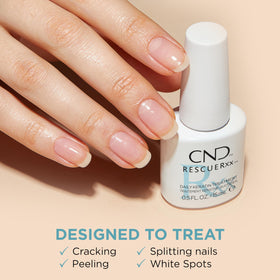 CND RescueRXx Daily Keratin Nail 0.5 fl oz side view