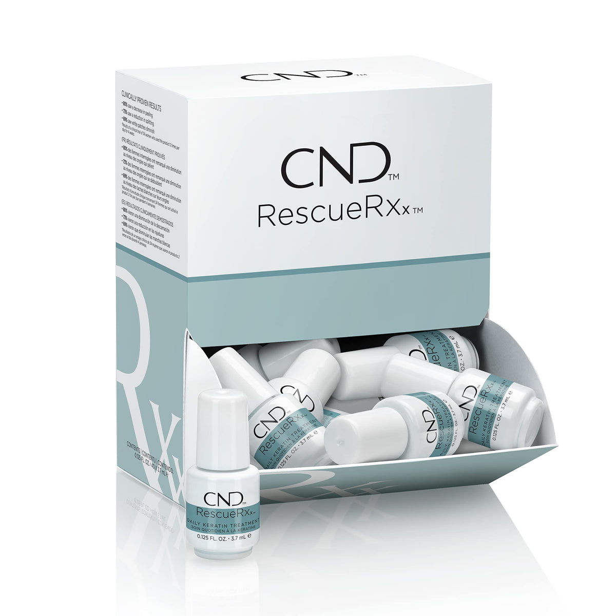 CND RescueRXx Daily Keratin Nail 40 Pack front view