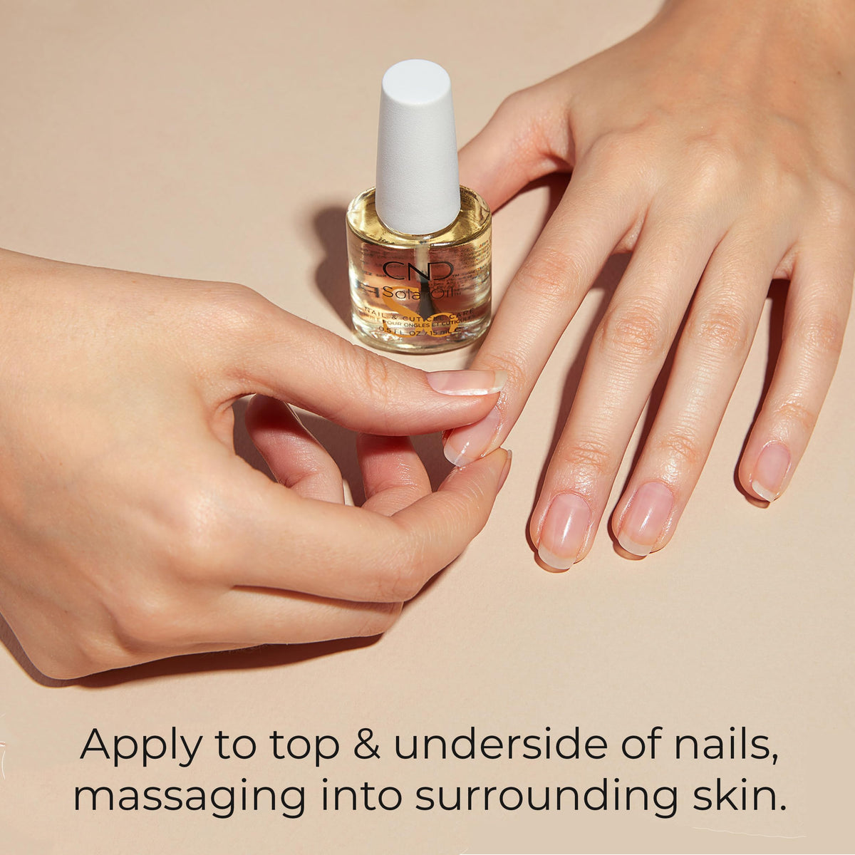 CND SolarOil Cuticle Oil packaging details