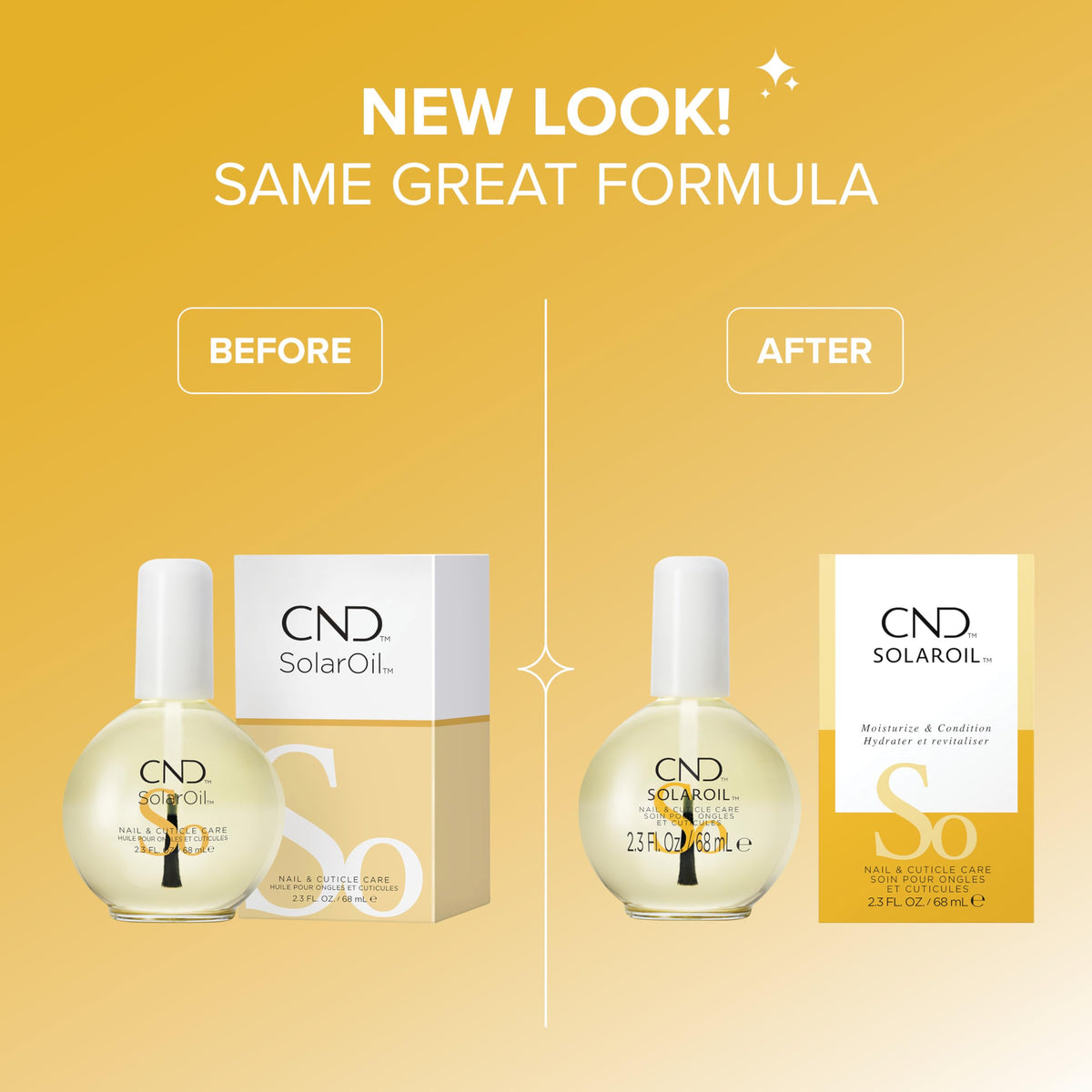 CND SolarOil Cuticle Oil showing texture on skin