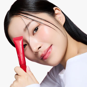 CNP Propolis Jelly Tinted Lipcerin Cherry Pie swatch on skin