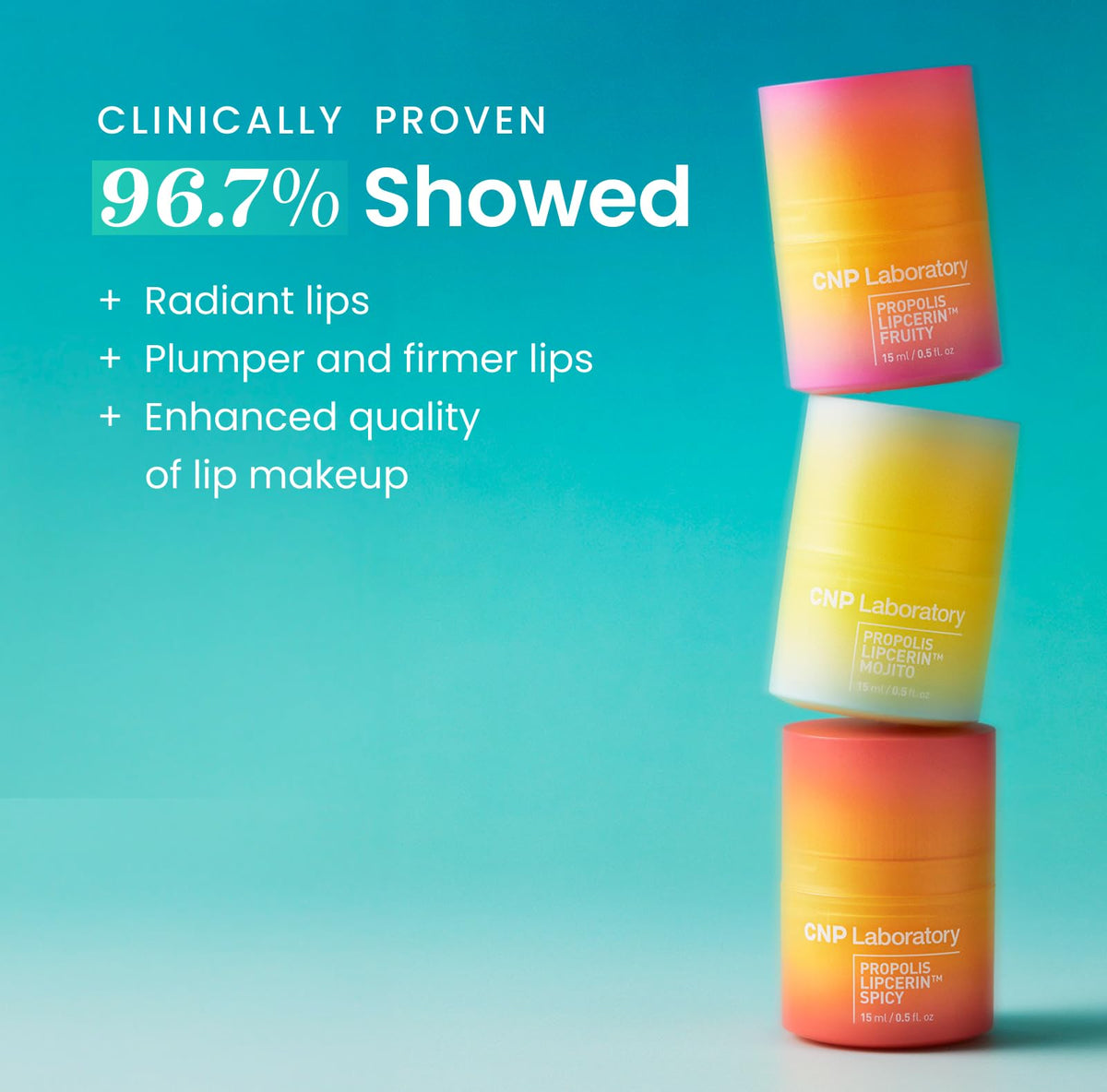 CNP Propolis Lipcerin™ 04 Mint on a table with flowers