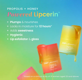 CNP Propolis Lipcerin™ 04 Mint packaging with ingredients