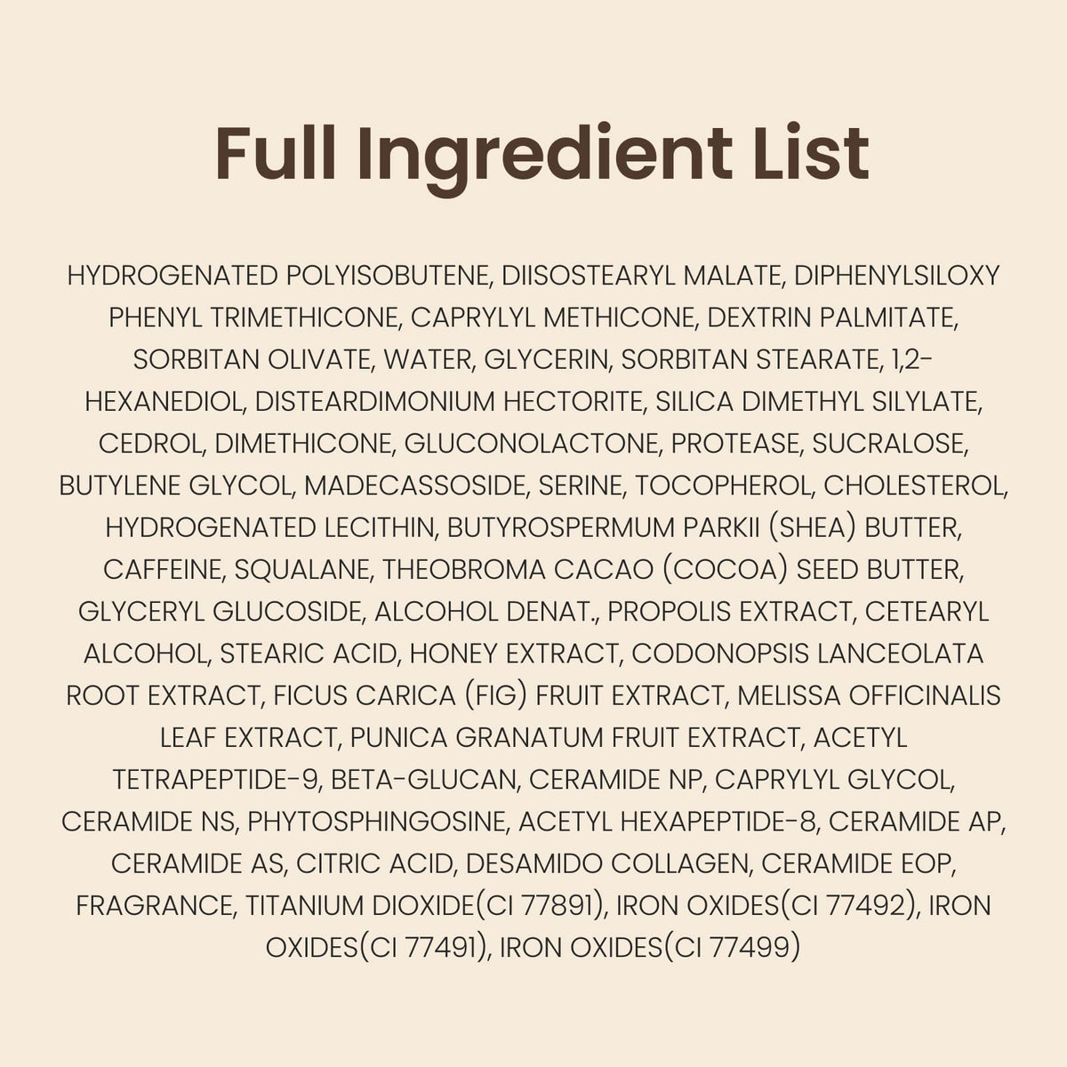 CNP Propolis Lipcerin 06 Caramel Latte on a vanity