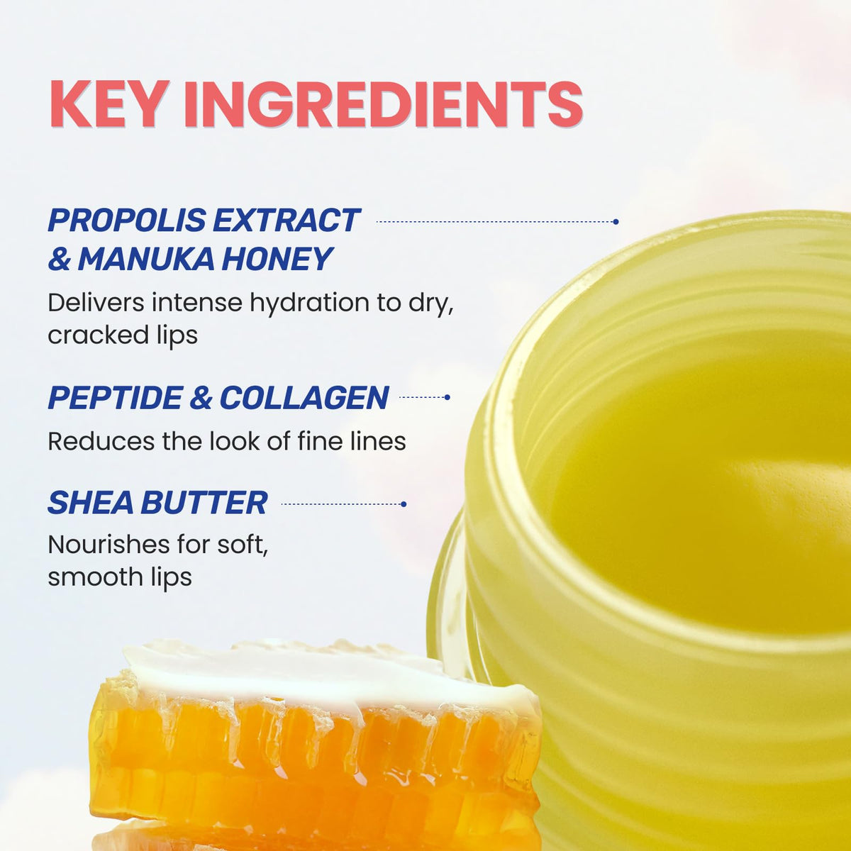 CNP Propolis Lipcerin in mint flavour close-up