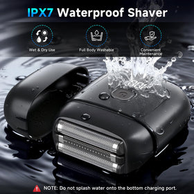 Cnunkn Electric Foil Shaver in shower setting