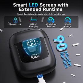 Cnunkn Electric Foil Shaver with travel lock engaged