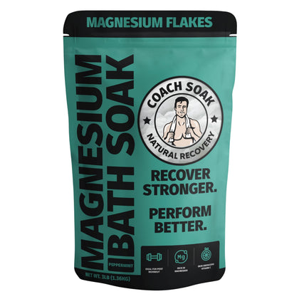 Coach Soak Magnesium Bath Soak 3 lb packaging front view