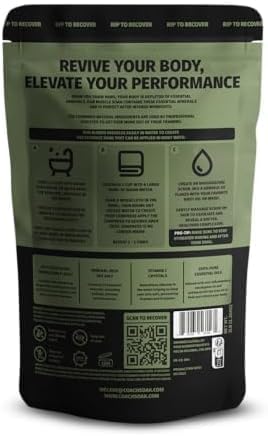 Coach Soak Magnesium Bath Soak with citrus scent