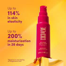 Coco & Eve Anti-Aging Tanning Serum application process