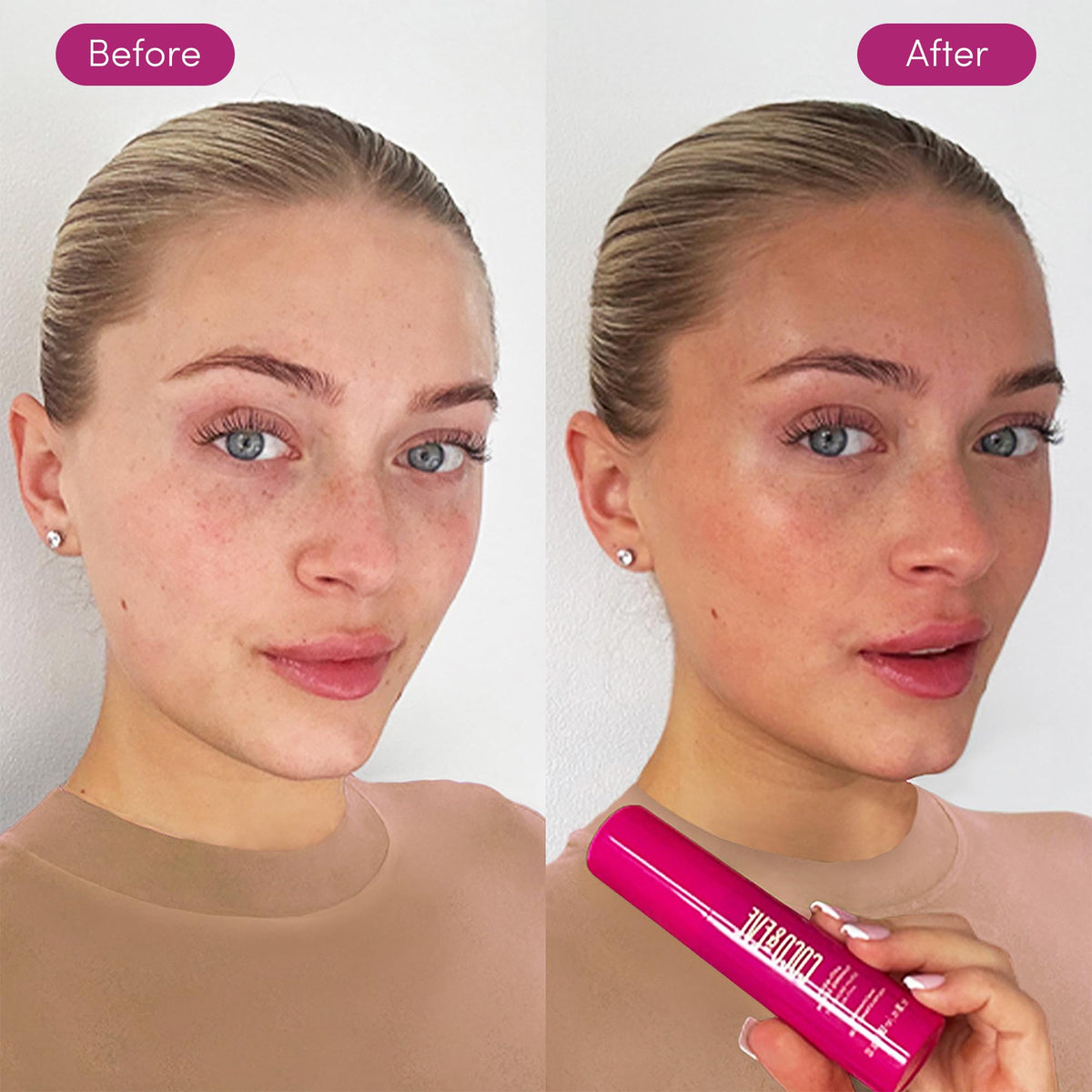 Coco & Eve Anti-Aging Tanning Serum with dropper