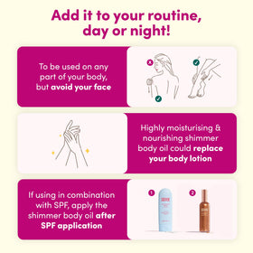 Coco & Eve Antioxidant Glow Shimmer Body Oil lifestyle scene